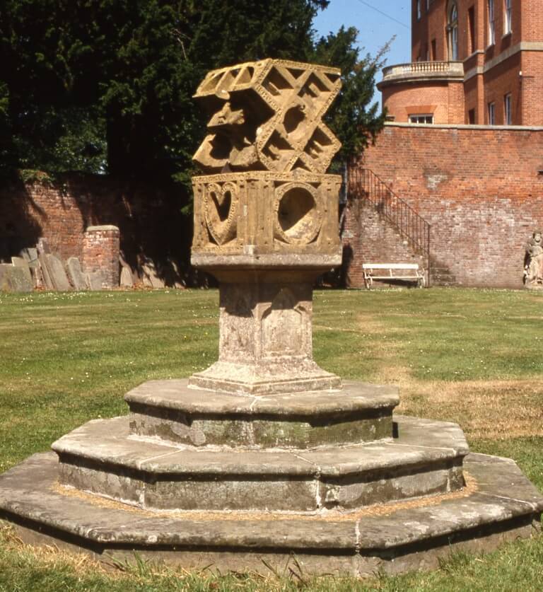 Sundial at Moccas Court, Herefordshire