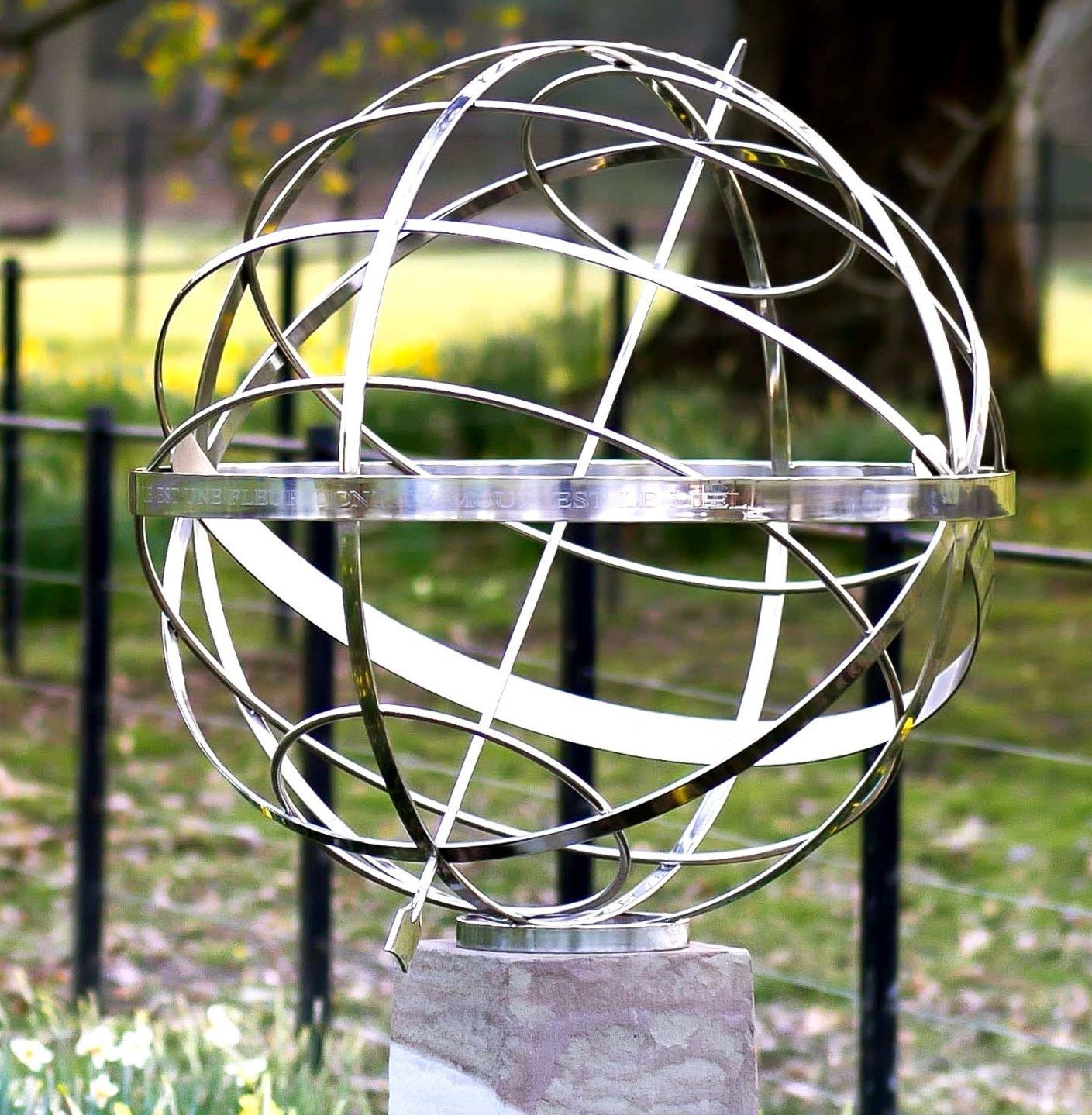 Armillary Border Sundials