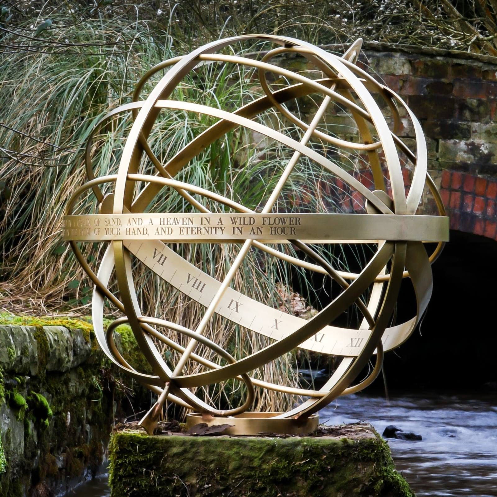 Armillary Border Sundials